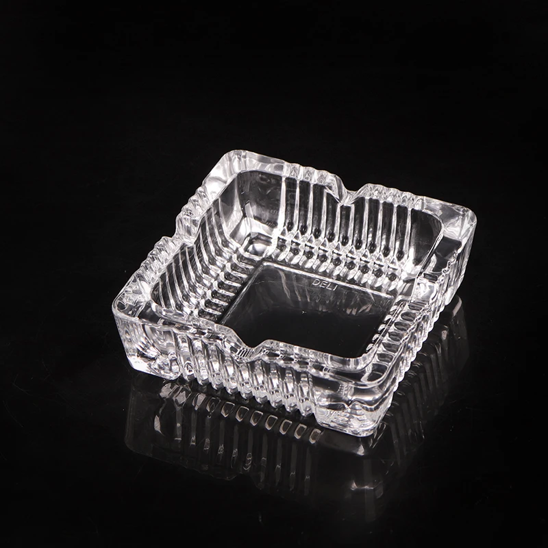 
factory direct sale cheap glass ashtray custom for sale ,custom logo is free 