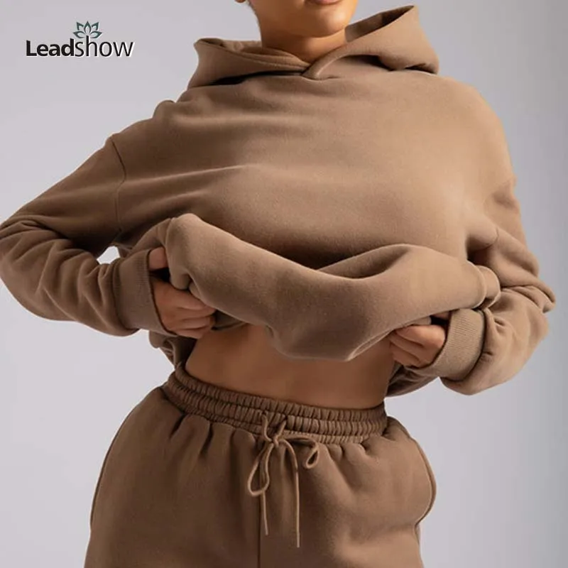 Wholesale Gym Plus Size Workout Tracksuit Organic Cotton Custom Logo Unisex Blank Clothing Hoodie Two Piece Shorts Sets Clothing