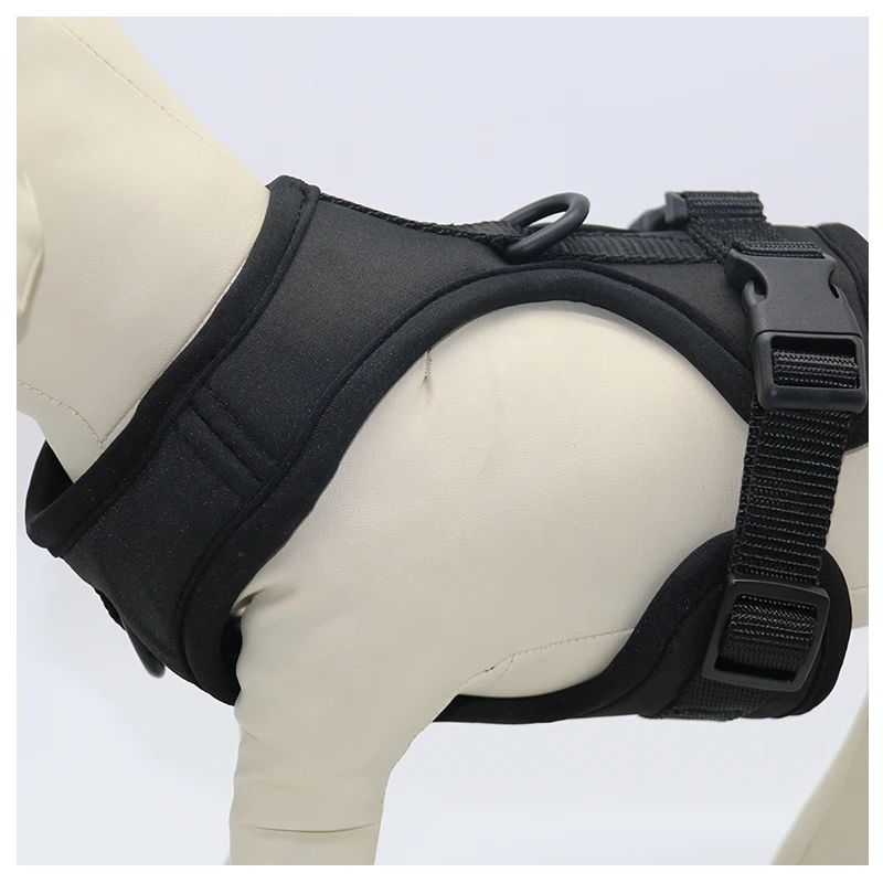 Small Dog & Cat Escape-Proof Breakaway Soft Neoprene Harness Leash Set Western Style Personalized Pattern Collar Type Collars