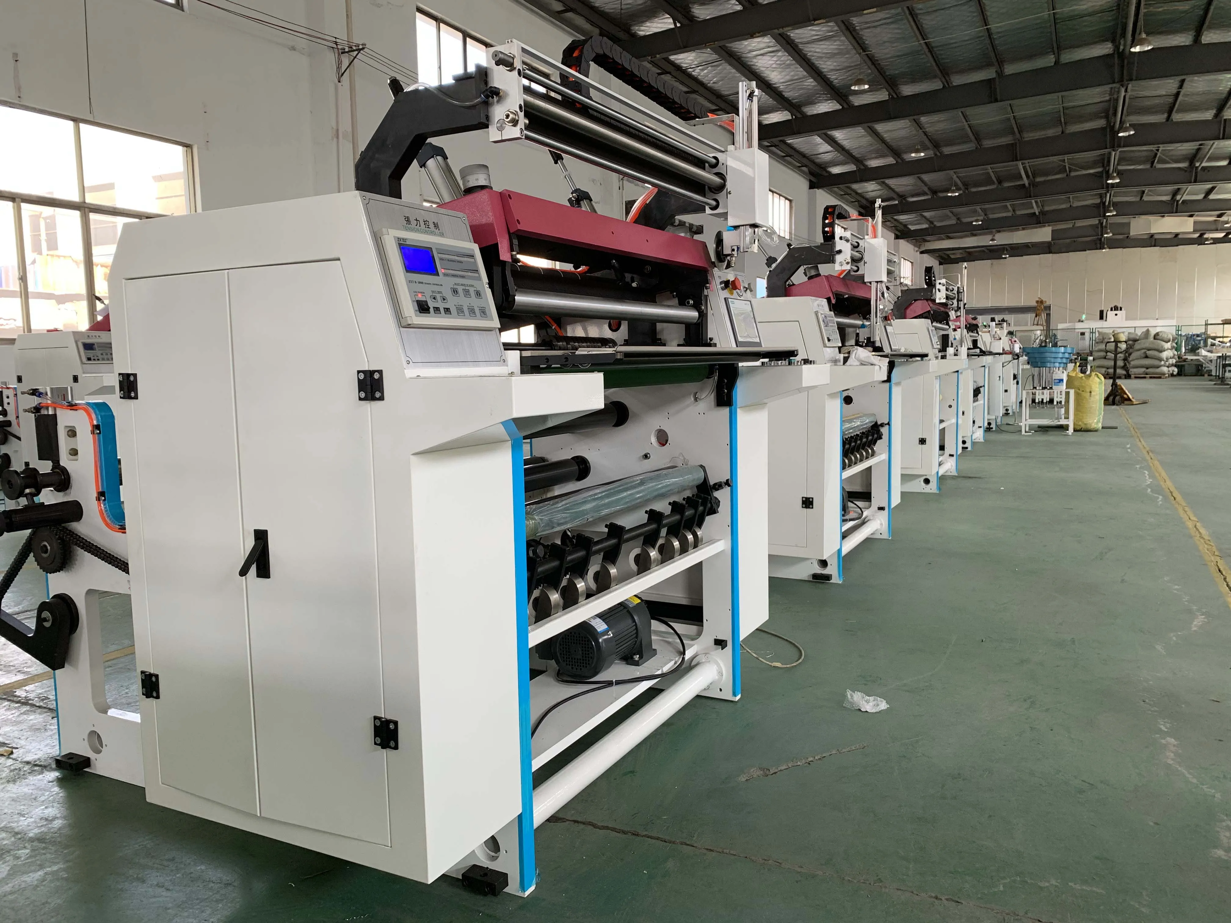 Made In China Semi Automatic POS Paper Thermal Paper Roll Slitter Rewinder Machine