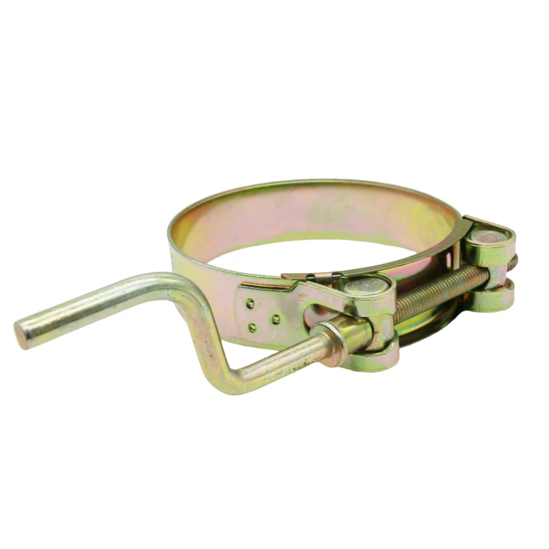 European Style Shake Put Throat Hoop Quick Installation Handle Clamp Hand Crank Tube Clamp Pipe Clamp Pipe Buckle Hoop