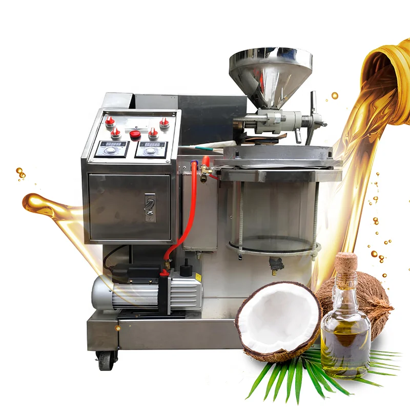 New Design Coconut Cashew Nut Shell Palm Oil Mill Extract Machine for Soybean Olive Sesame Oil Production-for Farms