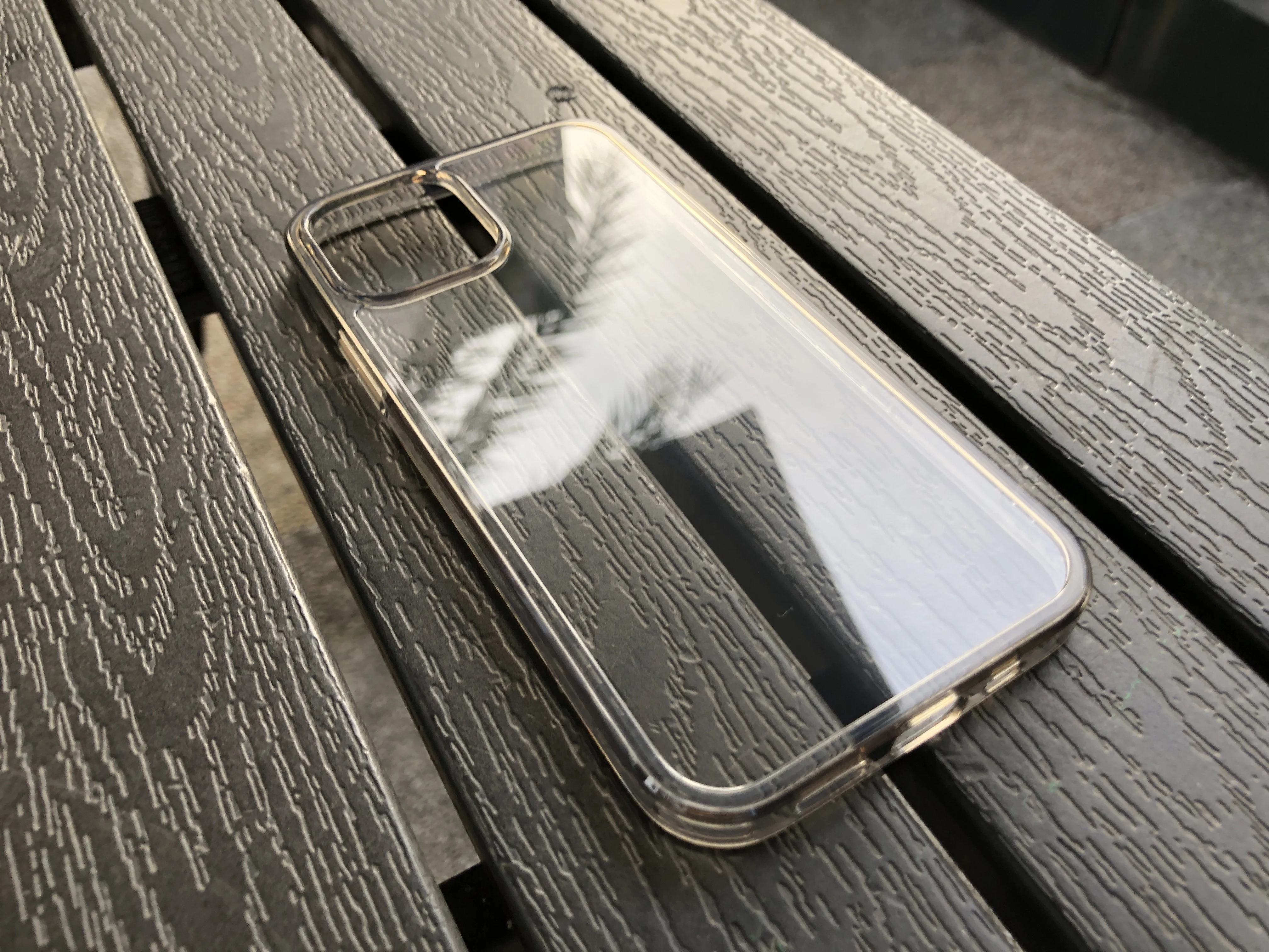 9H Tempered Glass Phone Case Cover Clear Glass Phone Back Cover For iPhone12/SE/14MAX Anti Yellowing Phone Case