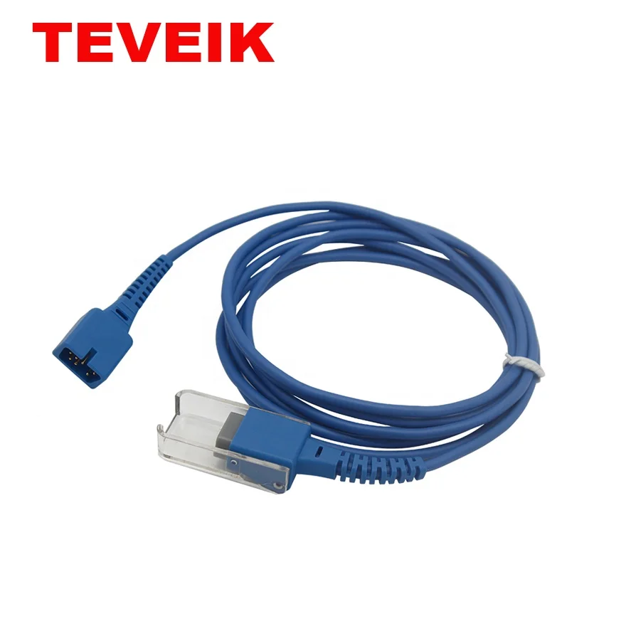 Compatible for SpO2 Sensor DB 7pin to 9pin female Patient SpO2 Adapter cable