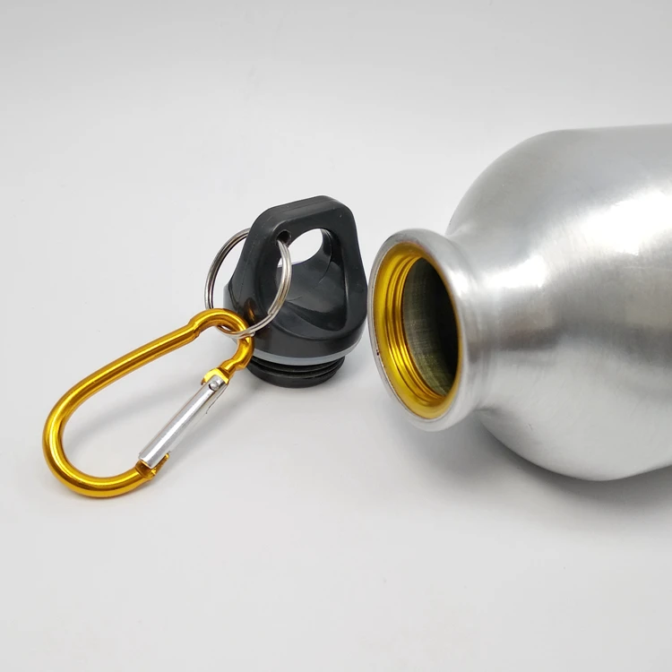 China Manufacture Oem Color Aluminum 1000Ml Water Bottle 1L Logo Golden Aluminum Bottle