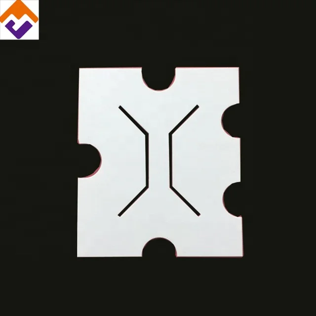 Factory Price Industrial 96% AI2O3 Metalized Alumina Oxide Ceramic Plate Substrate