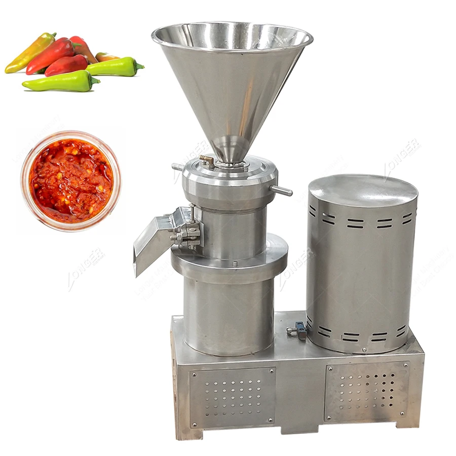Hot Selling Small Red Pepper Paste Milling Chilli Grinding Tomato Sauce Making Machine