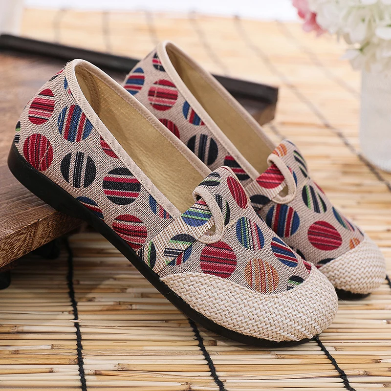 YD-High Quality Fashion Customized Decorate Ladies Flat Shoes Casual Boat Shoe flat shoes ladies