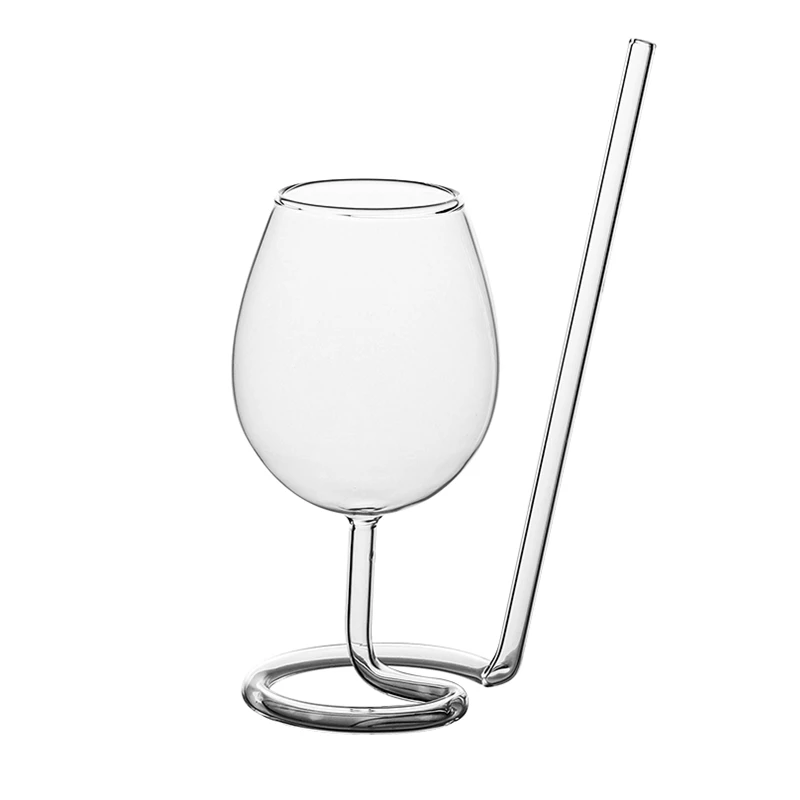 amazon top seller hot selling Spiral Wine Glass 300ml  fancy martini unique creative  glass cocktail cups bar set glass