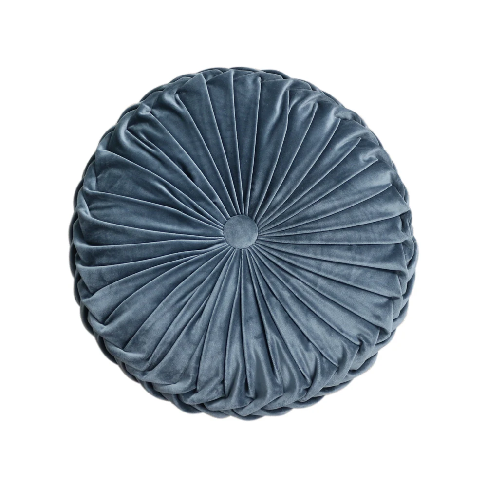 
OEM wheel meditation sofa floor velvet round seat pillows cushion cover for home decor 