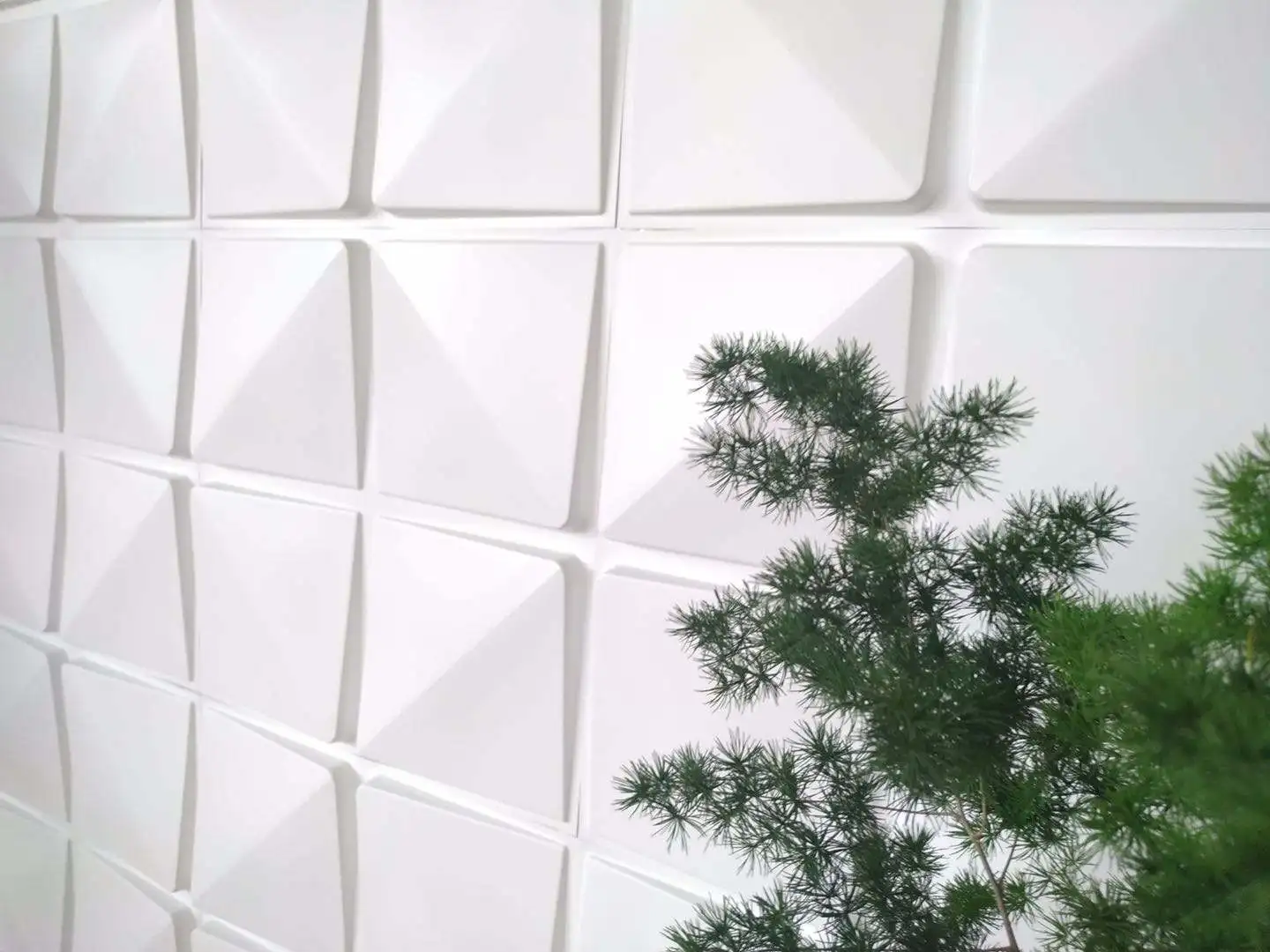 Оптовая продажа хорошее качество ПВХ Геометрическая панель 50 см * 3D настенная не самоклеящаяся доска фон вапанелинг лист