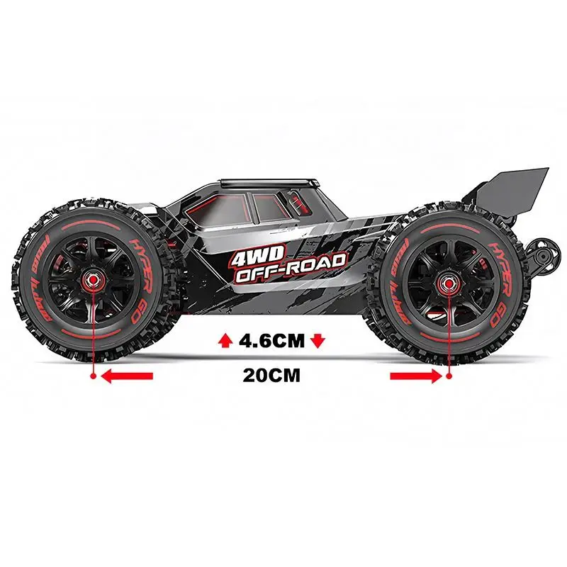 Stock now New Product MJX  14210 RC Car 4WD 1/14 Brushless Motor 55KM/H Remote Control Off-Road Racing Drift Desert Car