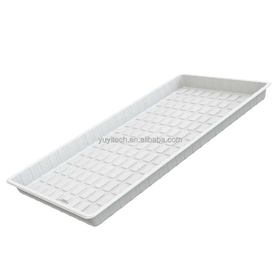 4x8 White HIPS ABS Plastic Deep Plants Factory Hydroponic Grow Flood Tray Manufacturers