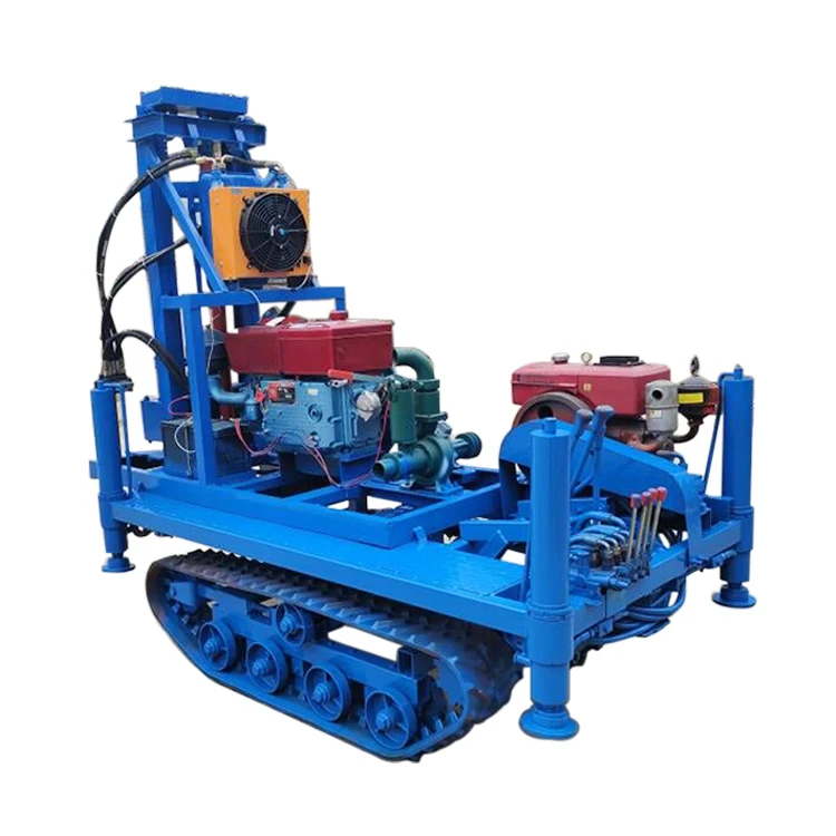Versatile Mobile Water Well Drilling Rig for On-Site Drilling within 200m