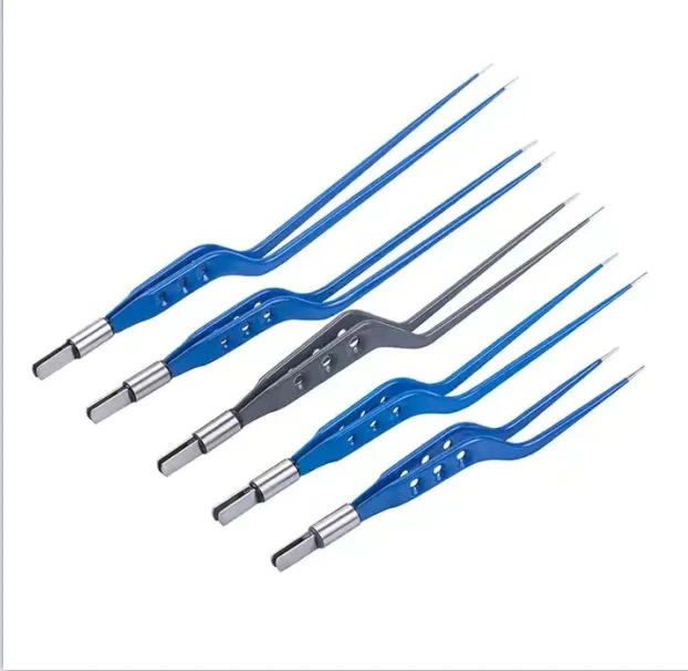 Bayonet Non-sticky Bipolar Forceps Electric Ce Surgical Operation Monopolar Hand Switch Cautery Forceps