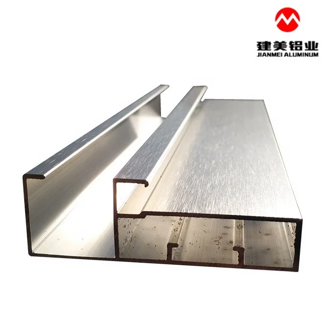 Shandong JIANMEI Aluminum Kitchen Cabinet Door Furniture Edge Handles