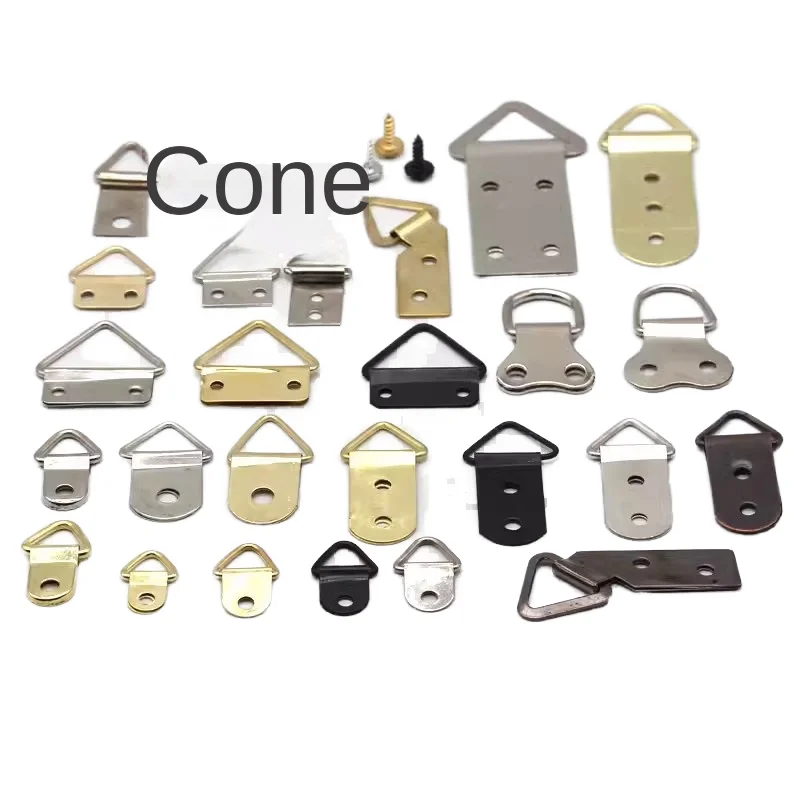 Traditional Chinese Painting Calligraphy Picture Frame Hook Dark Hanging Buckle for Cross Stitch Mounting Hardware Accessories