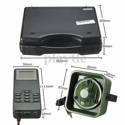 Поставка в Эр-Рияд горячая Распродажа модель BK1518B mp3-плеер звуковое устройство для птиц с 2*50 ваттттными динамиками охоты