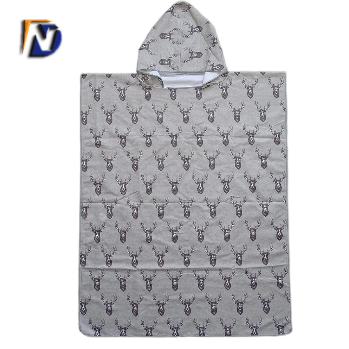 Teenager hooded towel microfiber quick drying swimming beach bathroom hooded towel