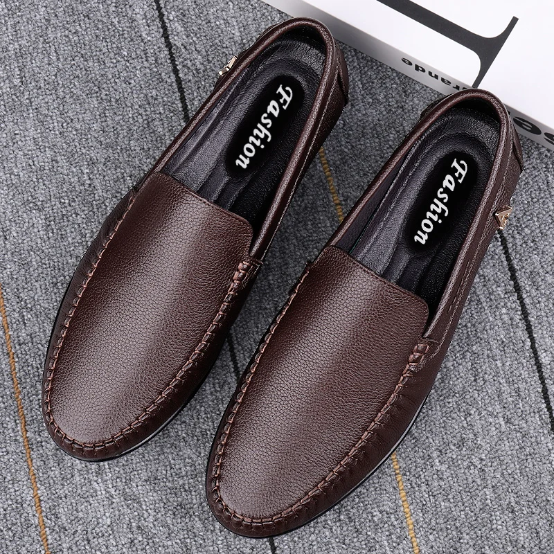 New design Lico Style Mens Genuine Leather Men Dress Shoes For Wedding made in China