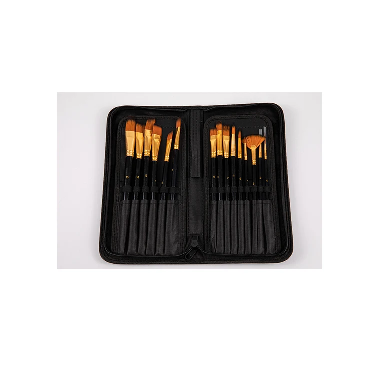 Wholesale customized good quality art painting set paint brush kids painting set brushes