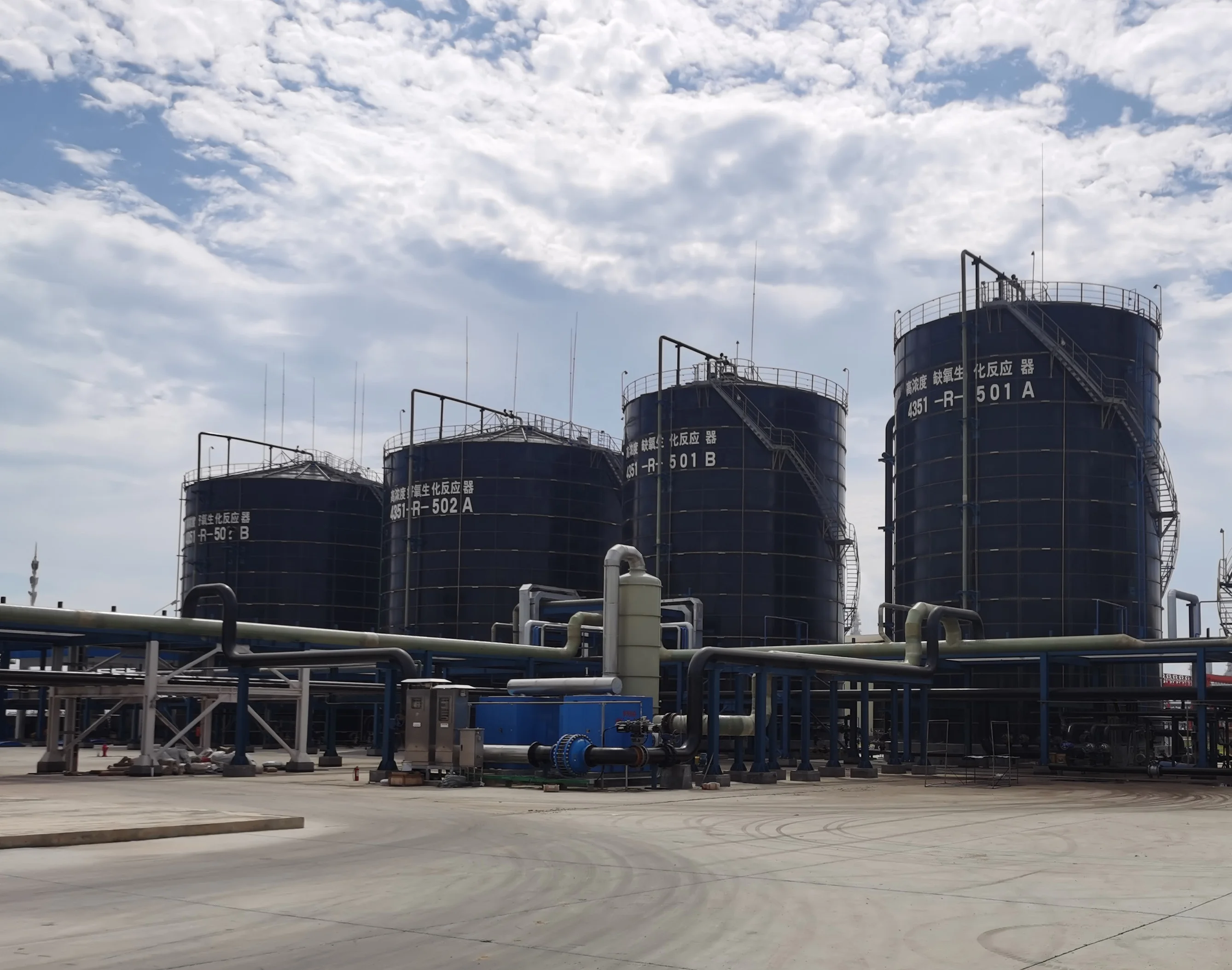 World Popular High Effciency Enamel Assembled/GFS/water storage Tank Biogas Container for Biogas engineering Biodigester