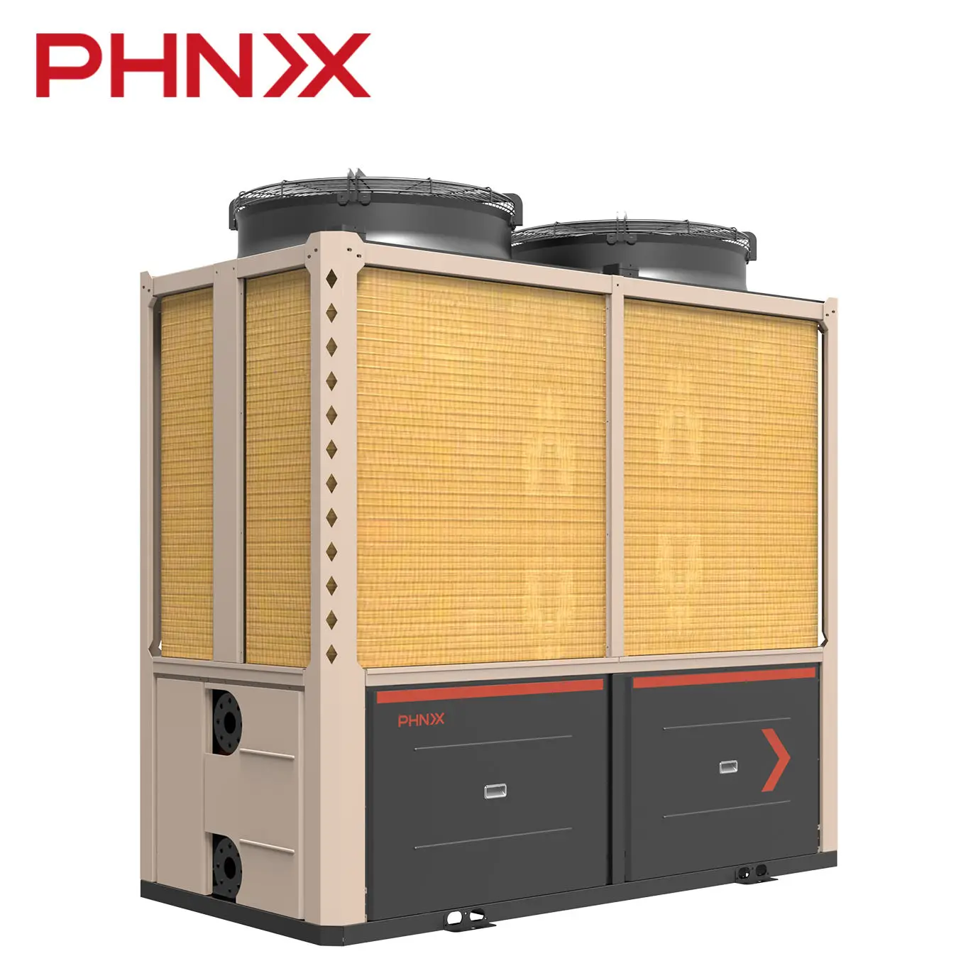 Phnix Commercial Smart Inverter Air Source Heat Pump Monoblock Heating Cooling System All In One Heat Pump
