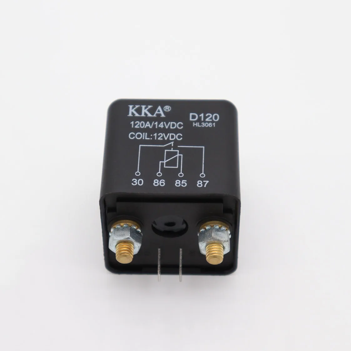 KKA-D120 120A 24V 1.8W Heavy Duty Car Starter Relay, Automotive Relay for Car, Motor, Truck, Boat Engine Power Start