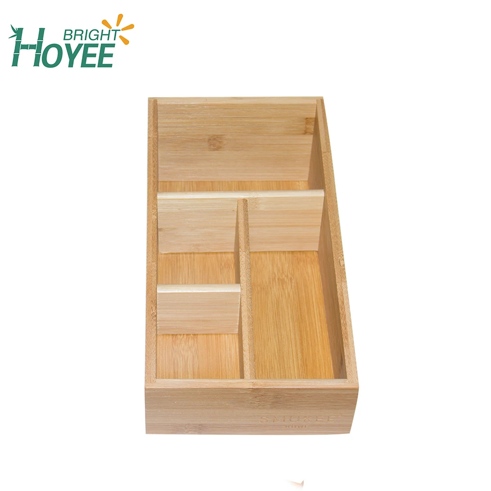 Многофункциональный Органайзер из органического бамбука, держатель для офисного стола