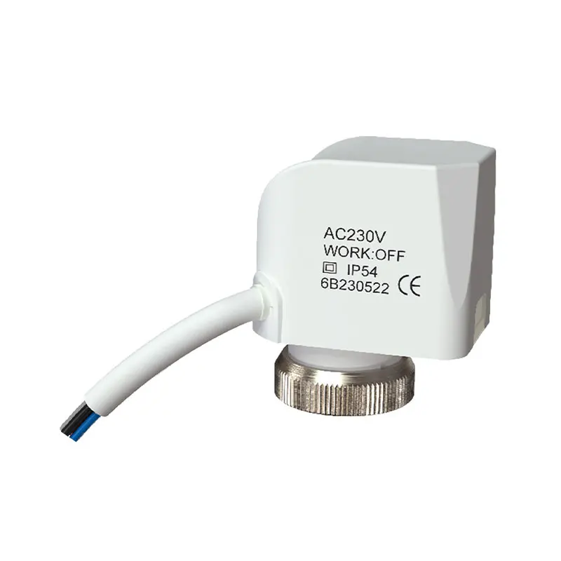 BAIYILUN 4 wire Waterproof under floor heating thermal actuator