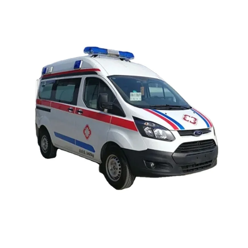 Best Price F-ORD 4*2 Ambulance Car Hospital Emergency Rescue Vehicle Medical Ambulance