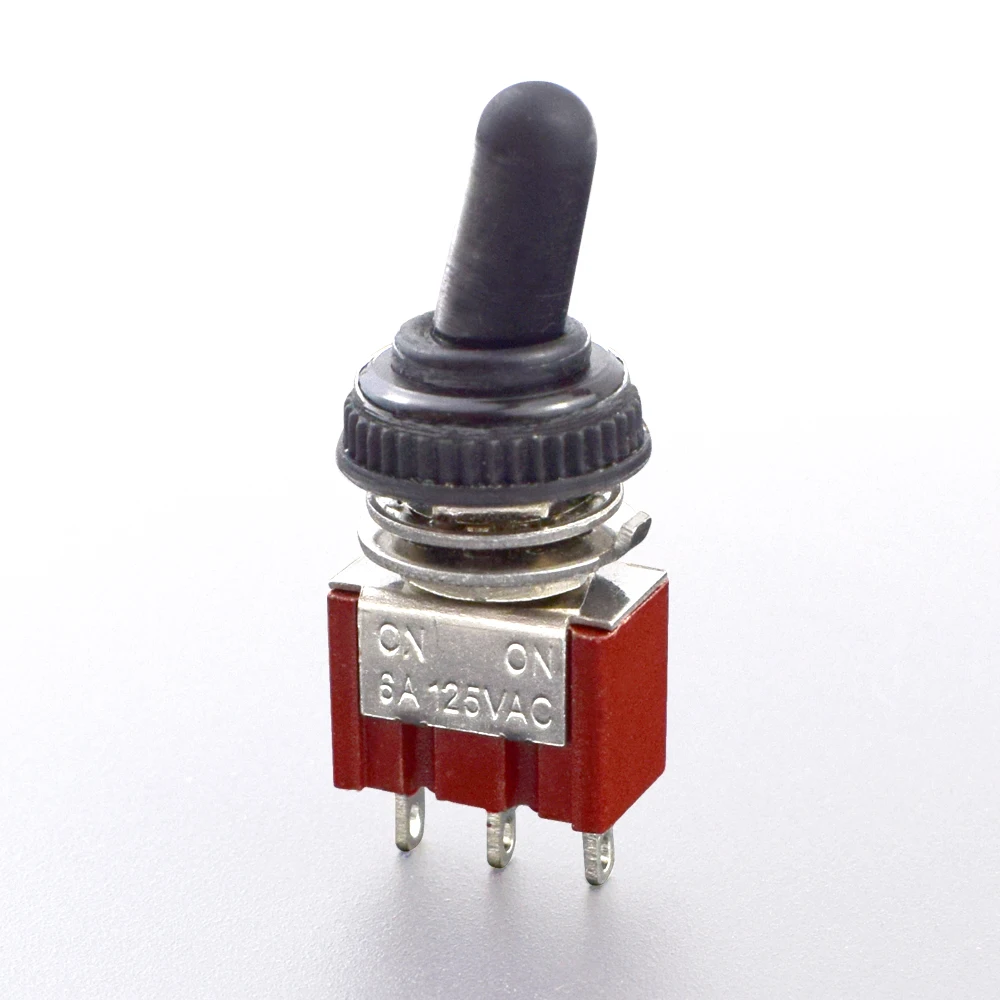 MTS-102 3-контактный SPDT Вкл/на 6A 125VAC 2 Позиции миниатюрный