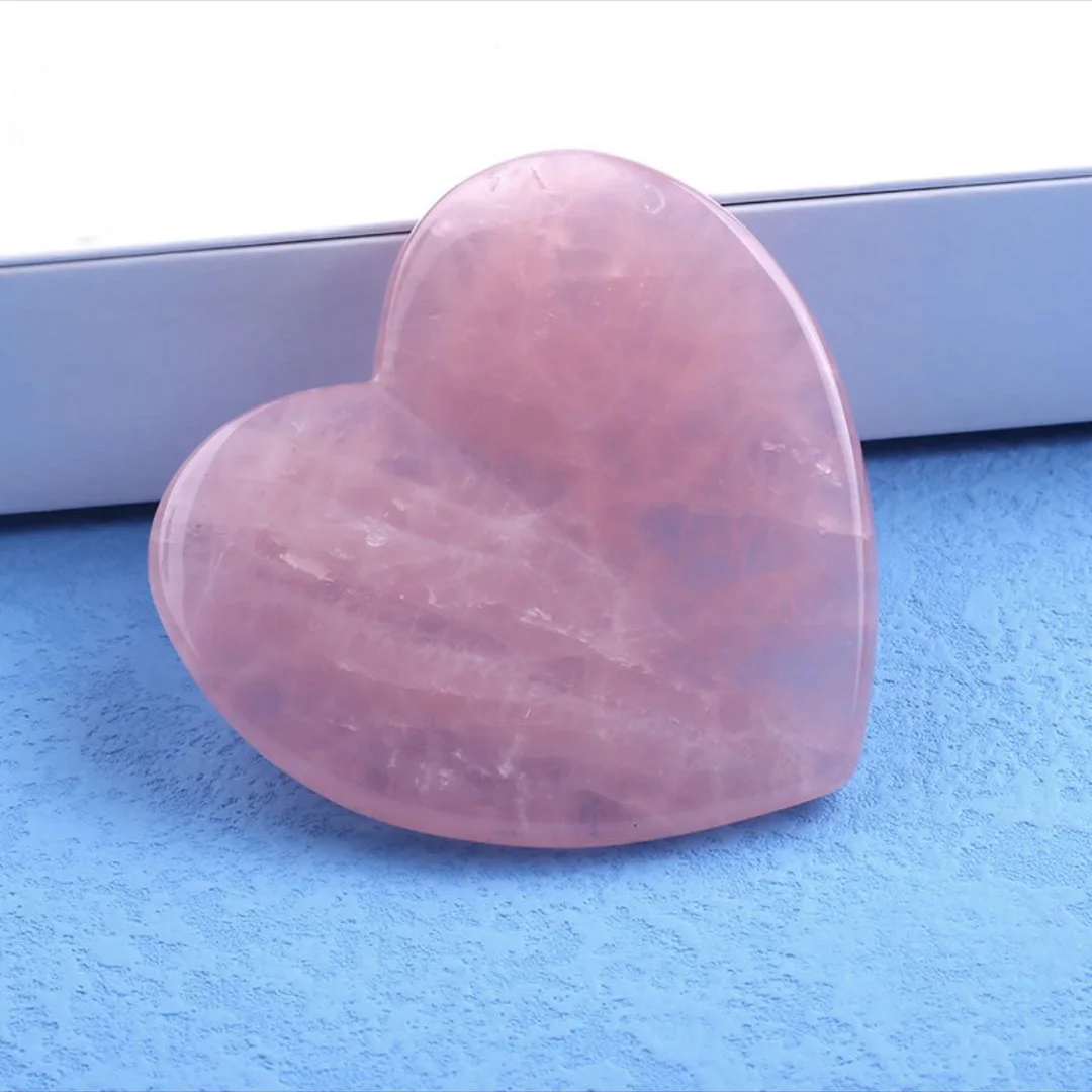 Китайский медицинский аппарат в форме рога быка розовый кварц гуаша массажный инструмент для похудения