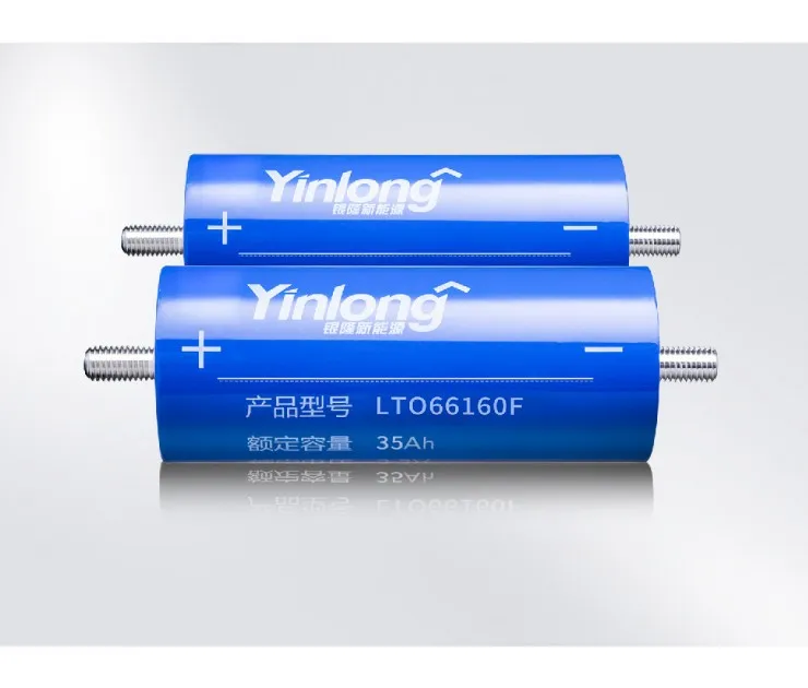 25000 циклический Срок службы батареи Yinlong LTO 2 3 в 35 Ач 40 45