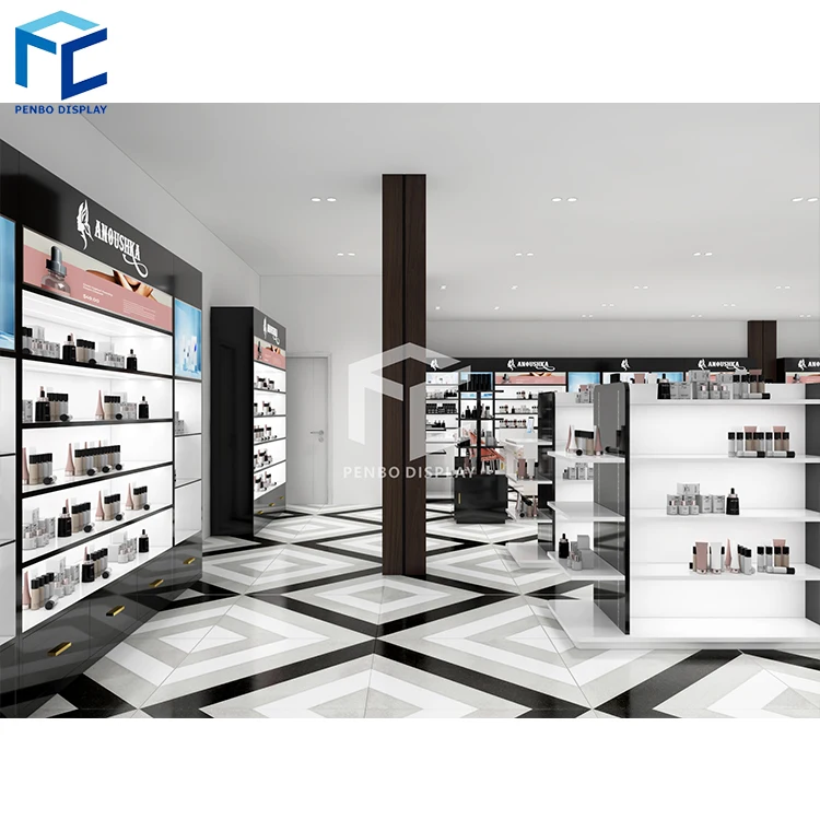 Beauty Salons Store Cosmetic Shop Decoration Design Beauty Showcase Beauty Shop Interior Decor showcase