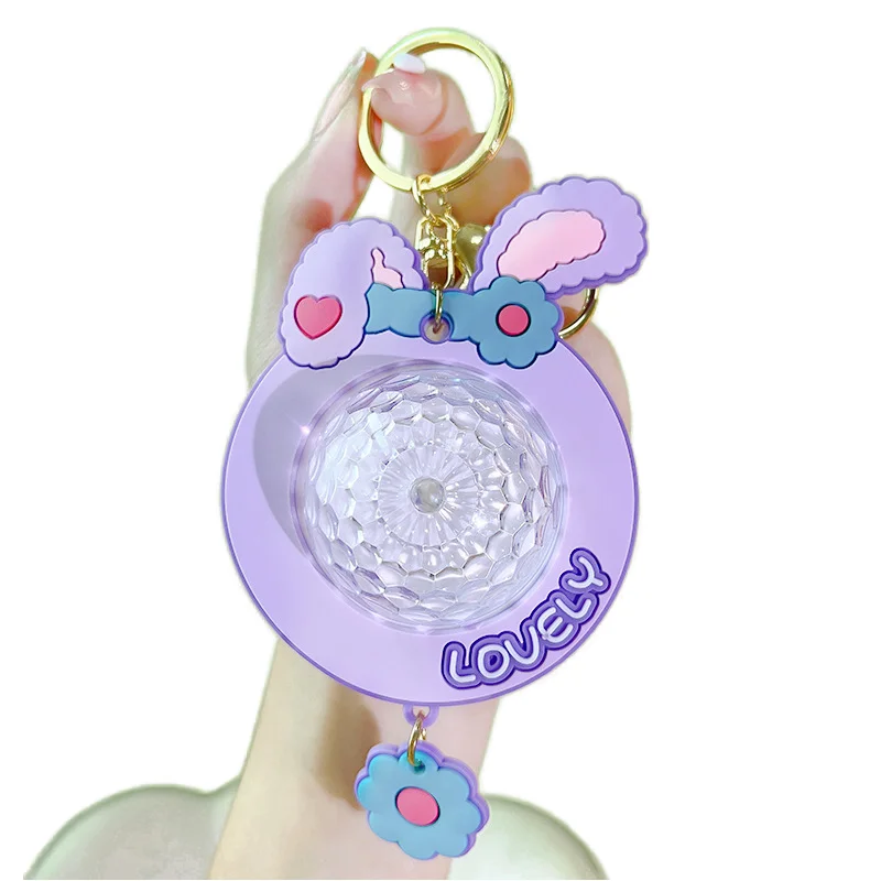 Милый Kawaii 3D Силиконовый ПВХ золотой брелок кукольная сумка орнамент аксессуар Карабин для ключей подарок