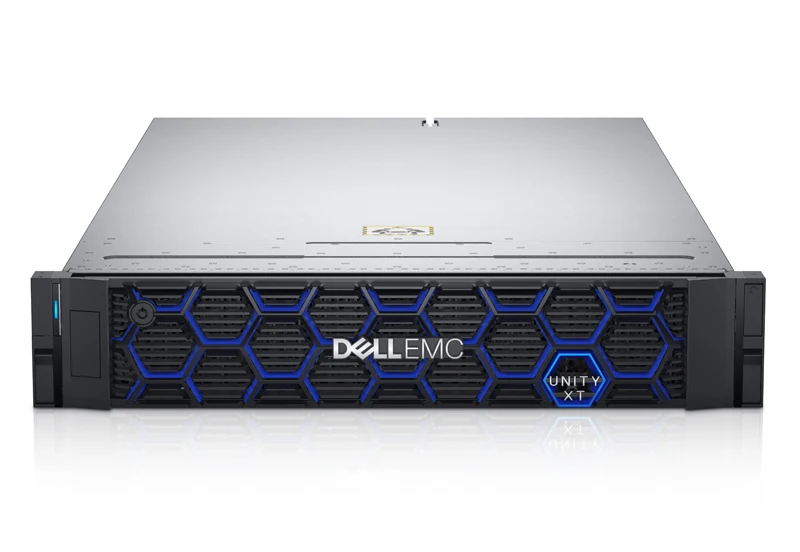 Dell Unity XT480F Гибридный флэш-массив двойной контроллер 192G кэш 8x16G FC порт 6*3 84 T