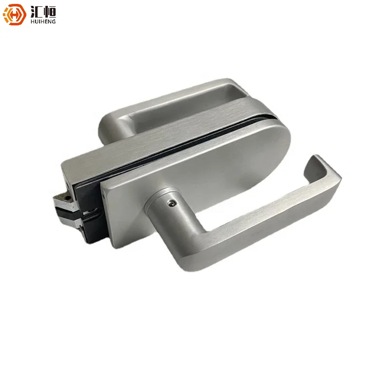 partition glass door lock  Frameless glass door locks for office partition lock door for glass
