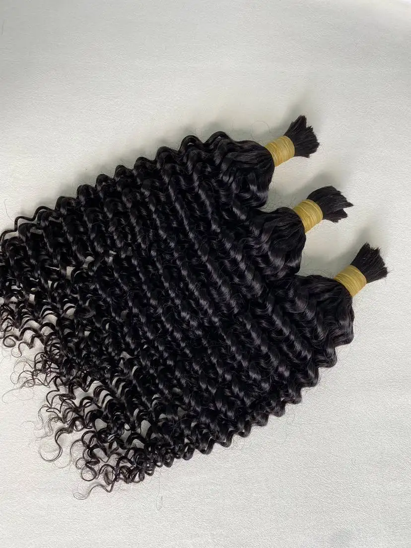 Кудрявые волосы из натуральных волос