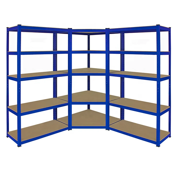 Регулируемая Легкая установка промышленного Boltless 4 5 слоев полочка металлический стеллаж для хранения