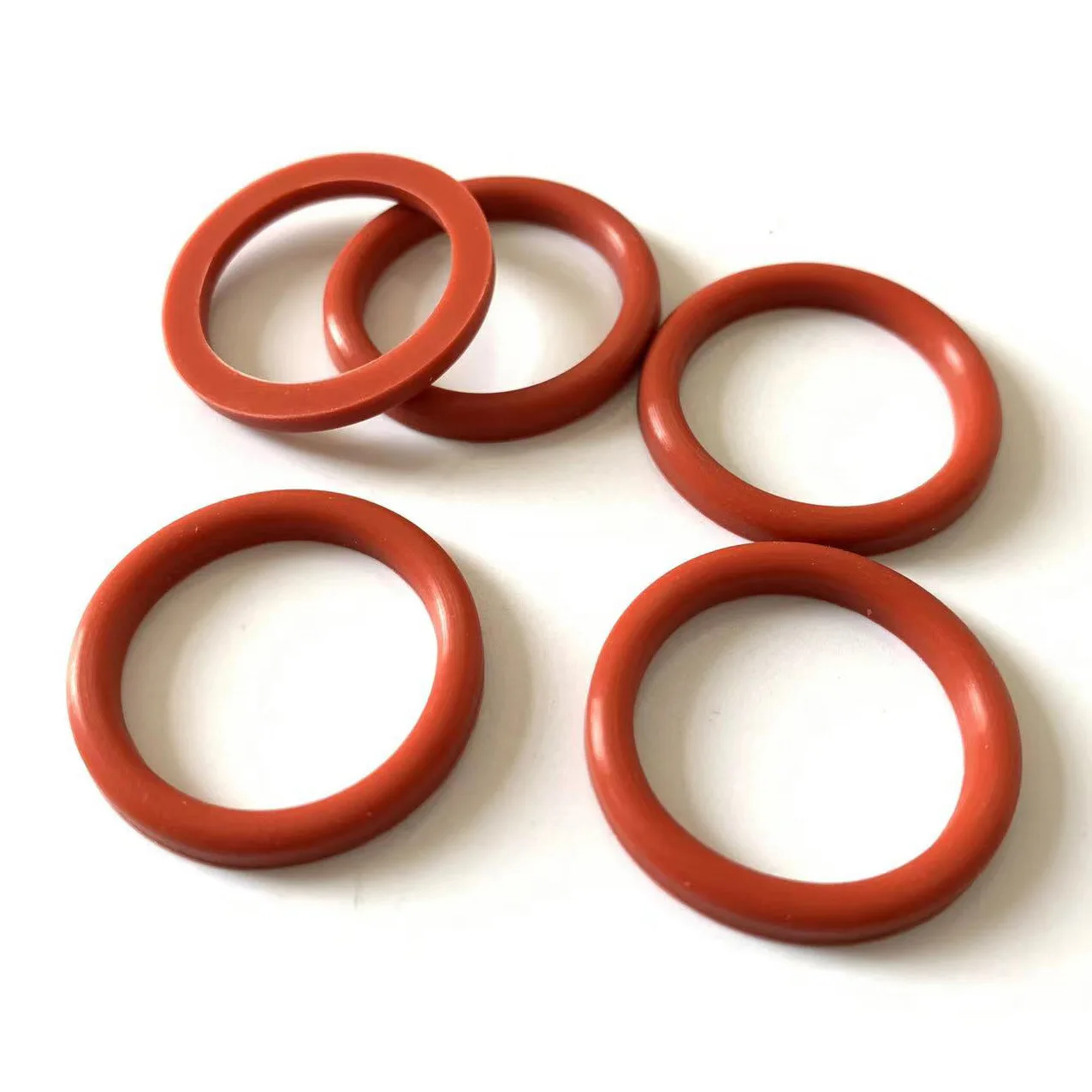 Customized Foodgrade water proof silicone ring nbr seal colored rubber o rings anillo de sellado de polvo