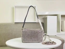 New fashion style cheap price diamond bags top quality small ladies luxury diamond handbags