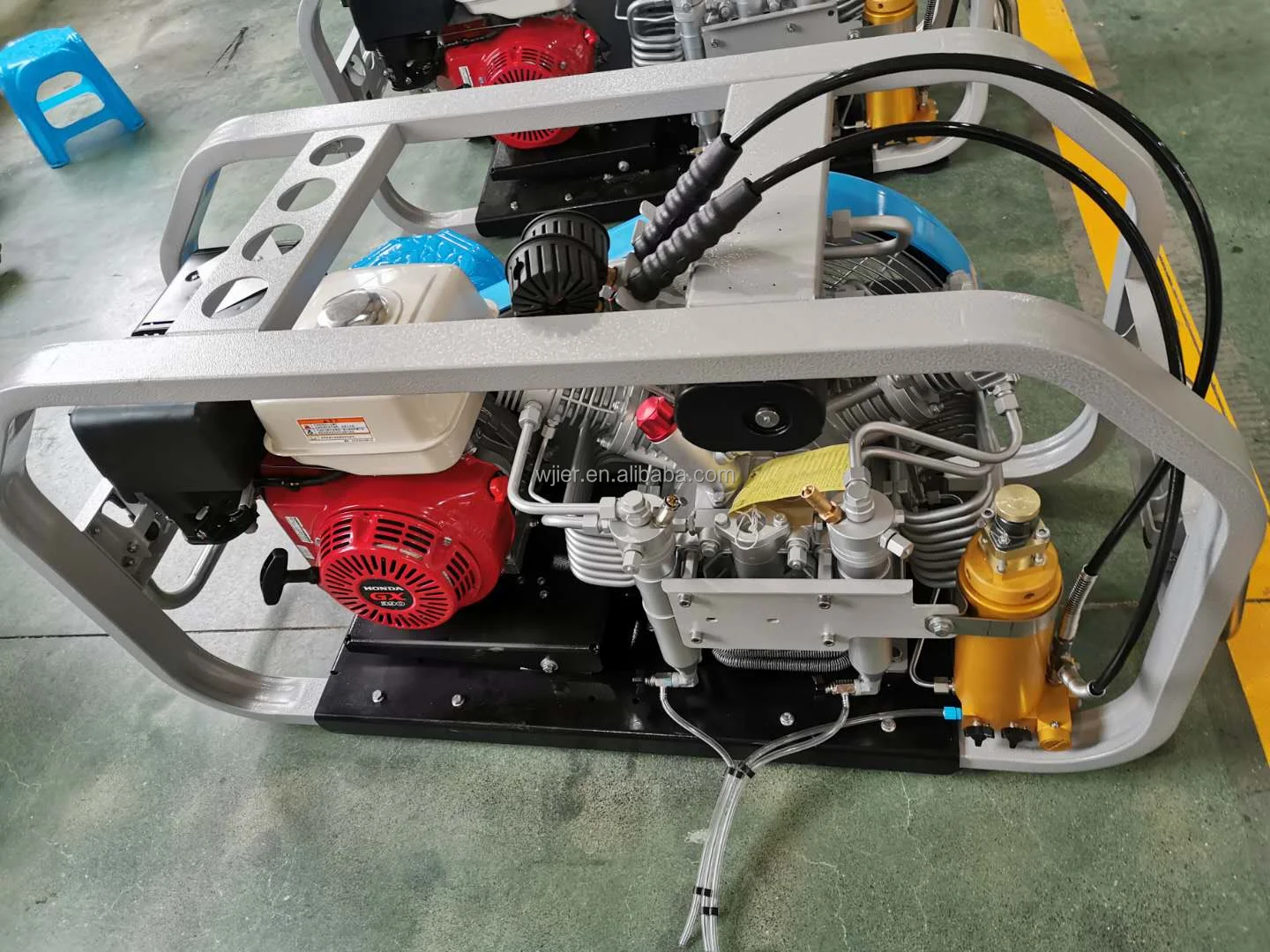 5.5kw 6.6kw 225/330bar wjier бренд небольшой воздушный компрессор высокого давления WDV 250A с 250L