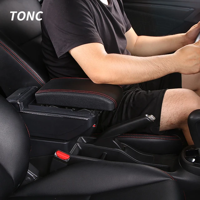 TONC Car interior modification parts center armrest box multi-function console auto parts suitable for Chevrolet SPARK