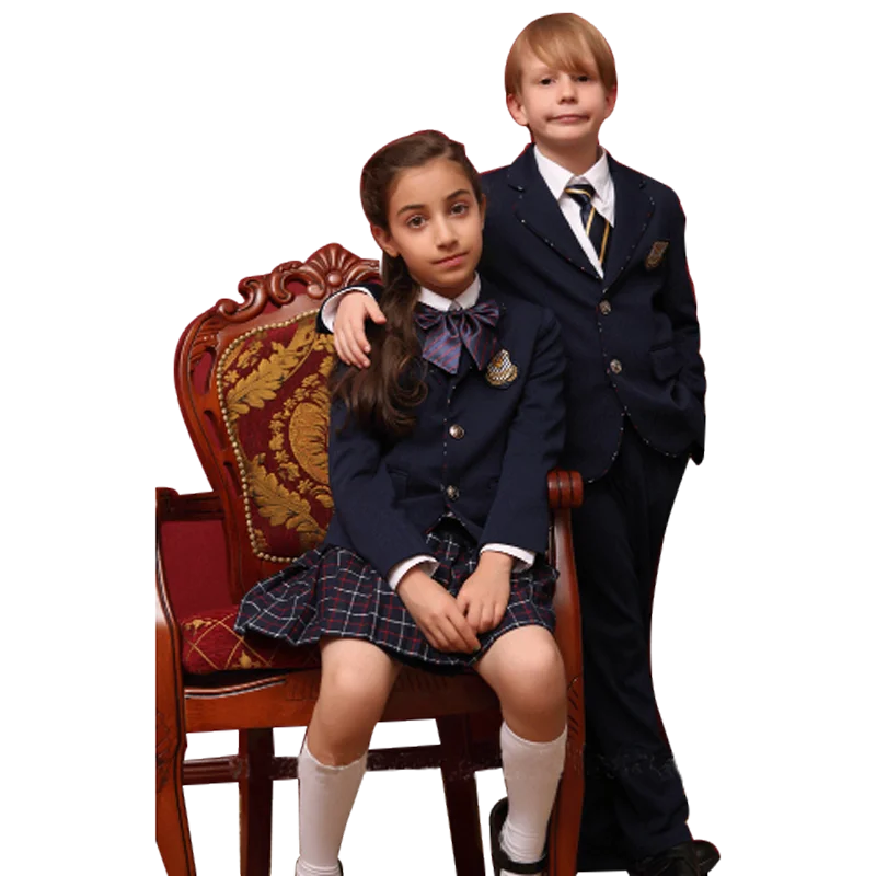 Export quality products school blazer student blazer well-made pre school uniforms