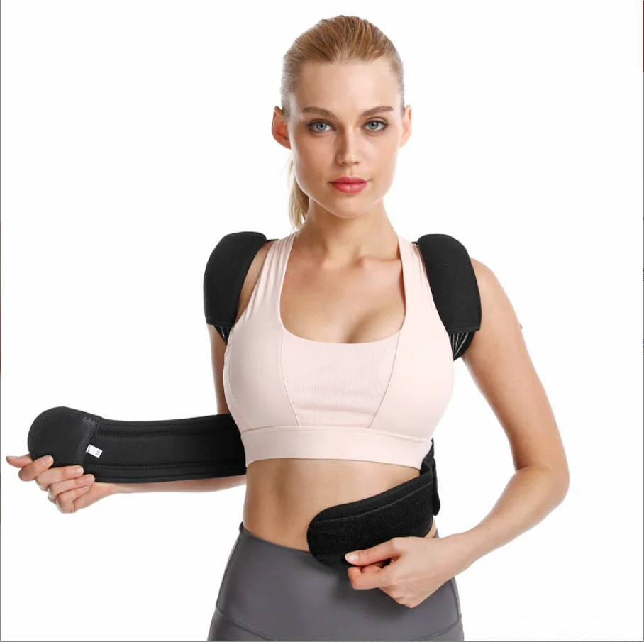 New Arrival Plus Size Back Posture Shoulder Support Brace Humpback Correction Poster Corrector Back Pain Belt