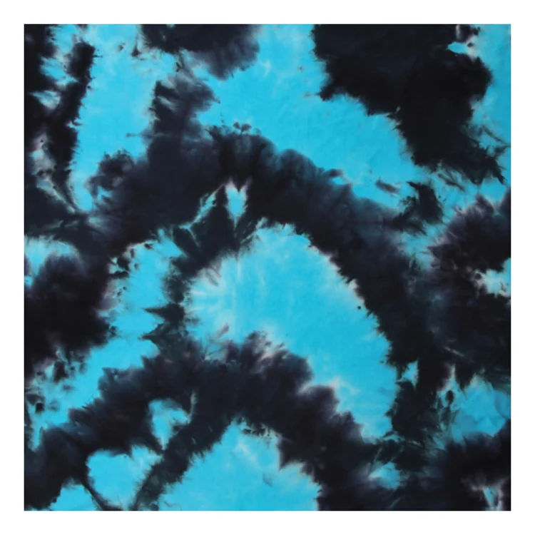
Fashion tie-dye pure cotton breathable T-shirt fabric 