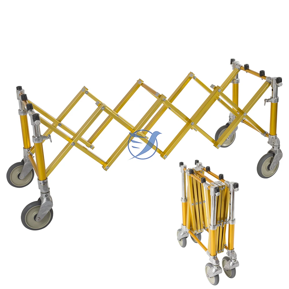 
Factory directly Aluminum alloy Funeral Church Truck Casket Coffin Transport trolley 