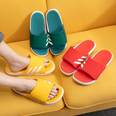 Simple summer sandals couples Jane lightweight household slippers indoor home soft slippers