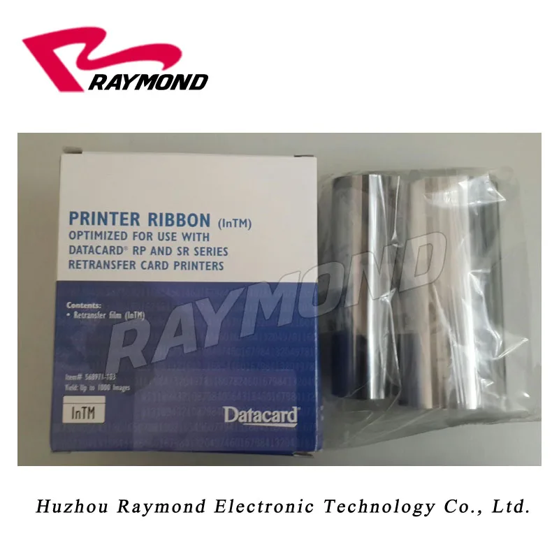 Принтеры карт Datacard SR200 / SR300 RP90 568971-001 цветная лента YMCK и пленка переводная 568971-103-1000 принты